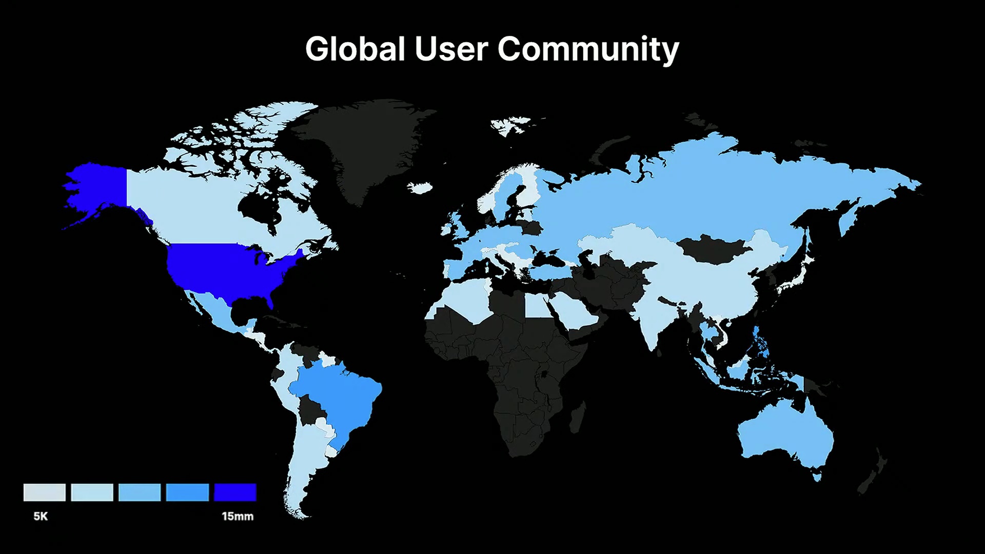 Distribution of Daily Active Users in Q2 2022 worldwide
