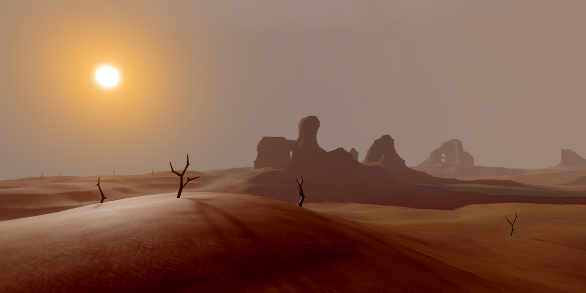 Atmosphere with Haze value of 2.8