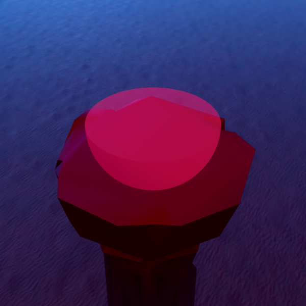 Emitter of Sphere shape with ShapePartial value of 0.5