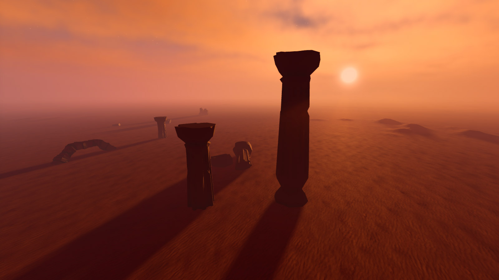 Game with ColorCorrectionEffect applied