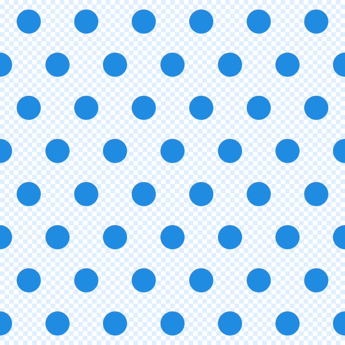 A polkadot texture with transparency. The background is completely transparent.
