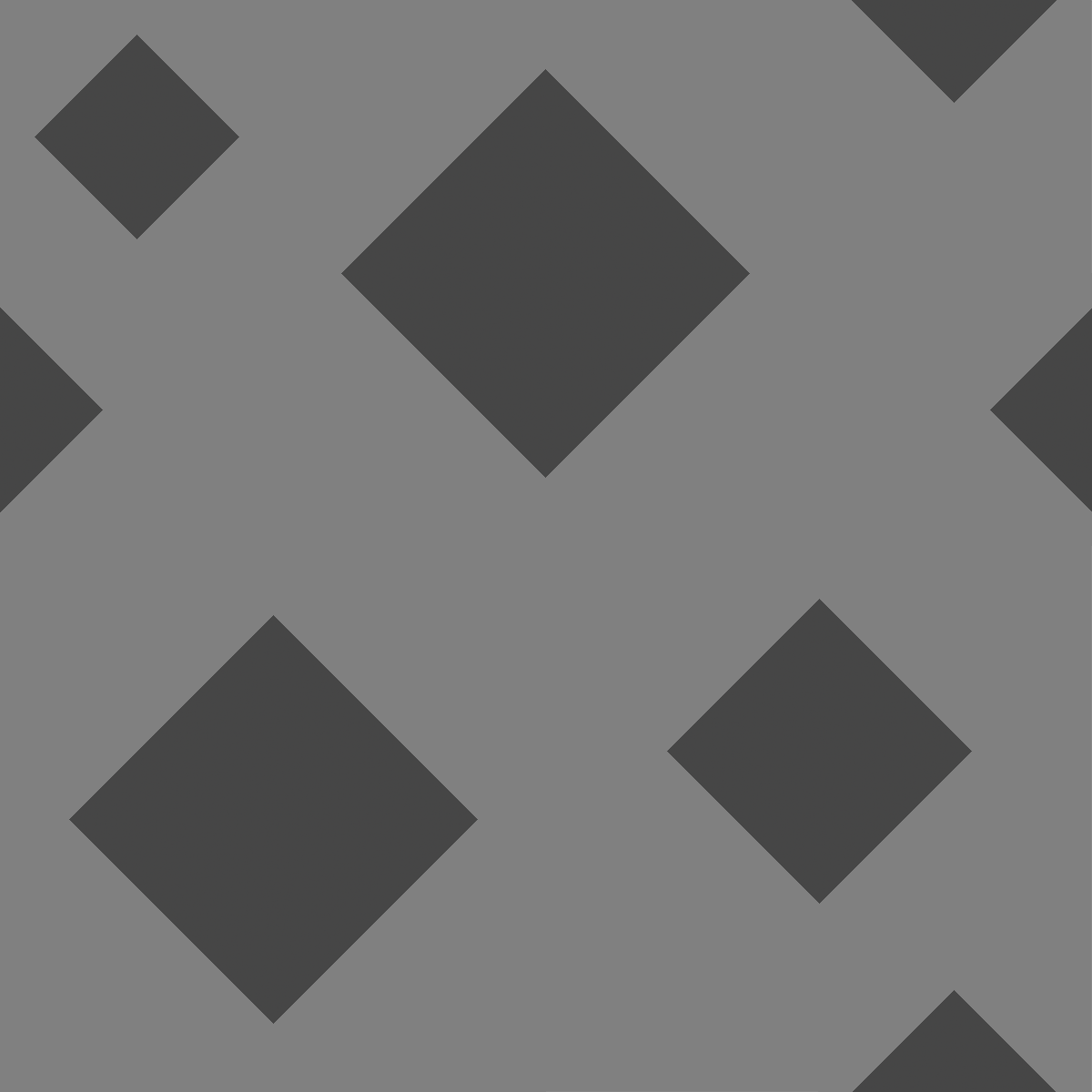 A completely filled image of black diamond shapes over a light grey background.