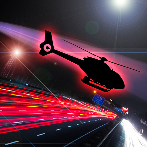 Icon expressing an urban action game
