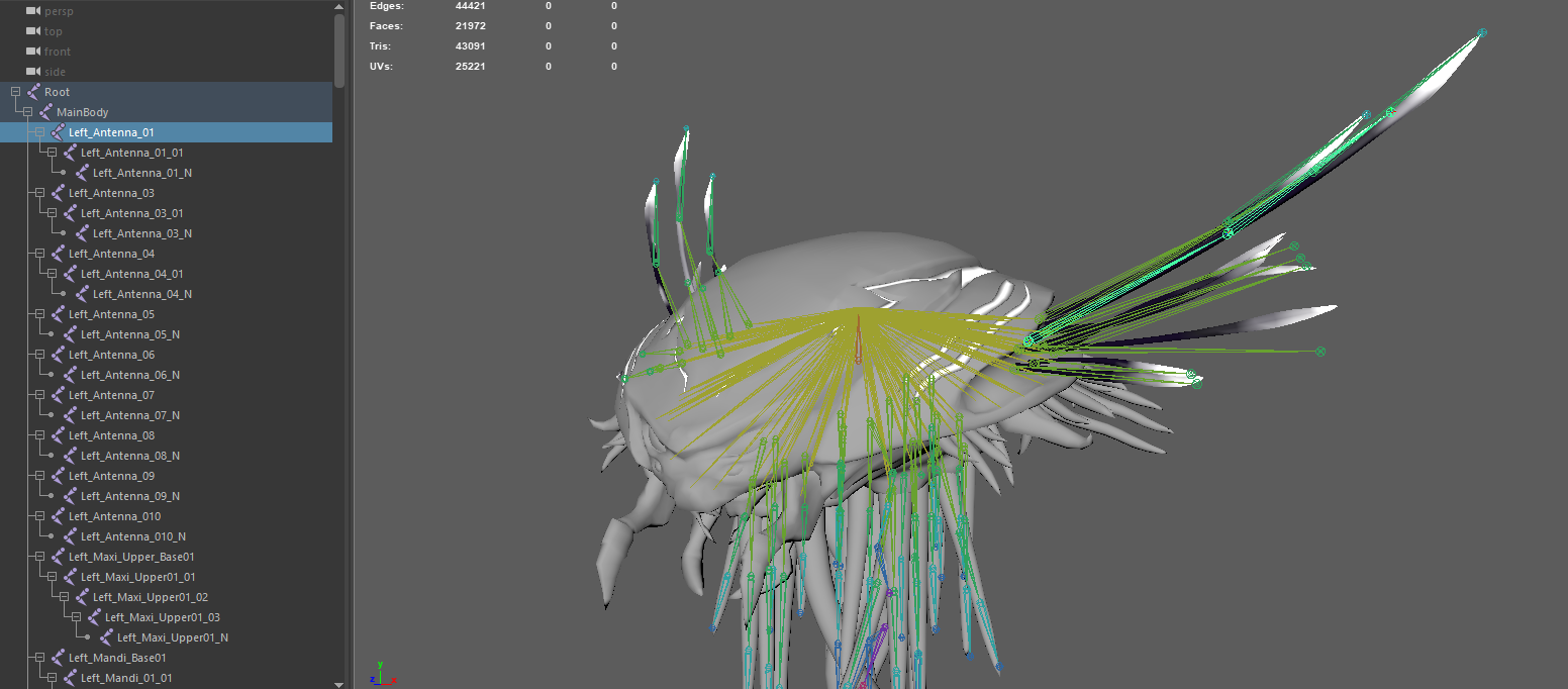 Creature in DCC Tool