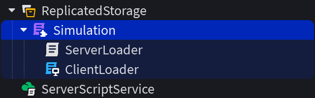 Server authority setup
