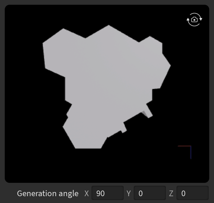 Bad generation angle focusing on bottom of tower mesh