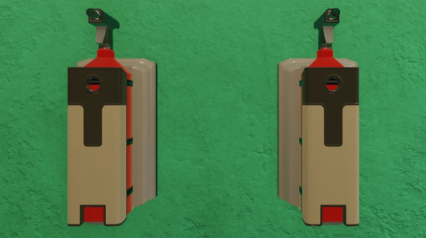Two of the exact same fire hydrant with unique asset IDs. There is no visual difference but the duplicate asset IDs negatively impacts performance.