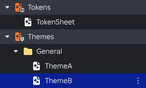 Theme duplicated in the Style Editor.